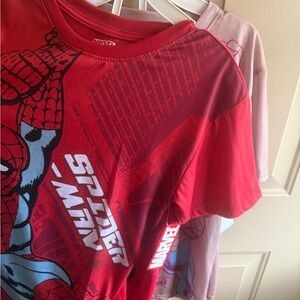 Marvel Red and Tan Spider-Man Kids Matching Set